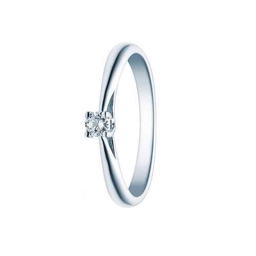 Verlobungsring Rubin 18TZ002 WG 0,10 ct.