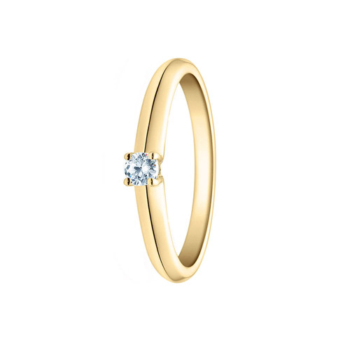 Verlobungsring Rubin 18TZ004 GG 0,10 ct.