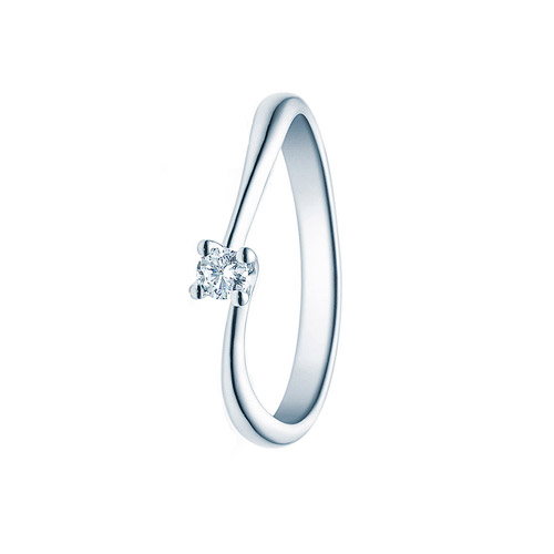 Verlobungsring Rubin 18TZ011 WG 0,10 ct.