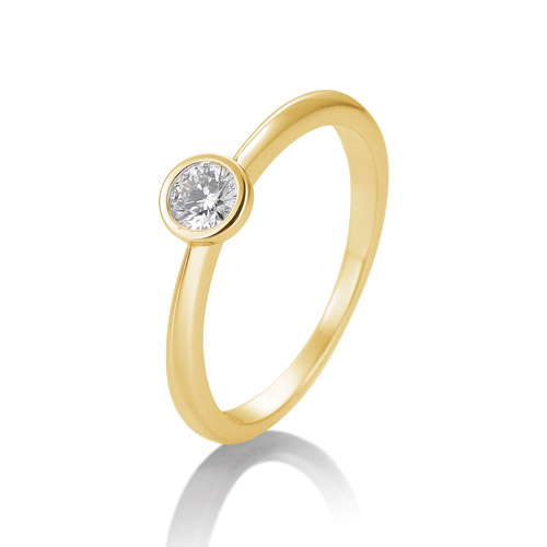 Verlobungsring Breuning 41-TZ85127-9 GG 0,25 ct.