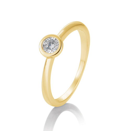 Verlobungsring Breuning 41-TZ85130-9 GG 0,25 ct.