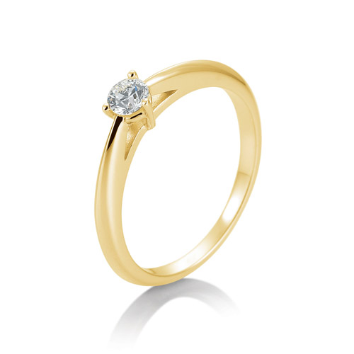 Verlobungsring Breuning 41-TZ85868-0 GG 0,20 ct.