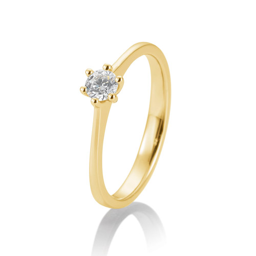 Verlobungsring Breuning 41-TZ85870-0 GG 0,20 ct.