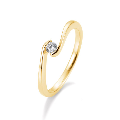 Verlobungsring Breuning 41-TZ85940-0 GG 0,10 ct.
