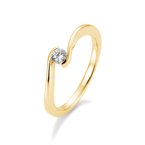 Verlobungsring Breuning 41-TZ85941-0 GG 0,15 ct.