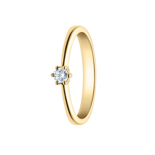 Verlobungsring Rubin 18TZ001 GG 0,10 ct.