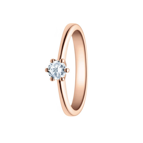 Verlobungsring Rubin 18TZ001 RG 0,25 ct.
