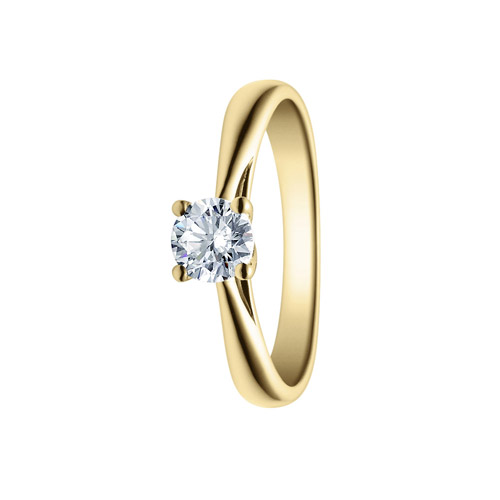 Verlobungsring Rubin 18TZ002 GG 0,50 ct.