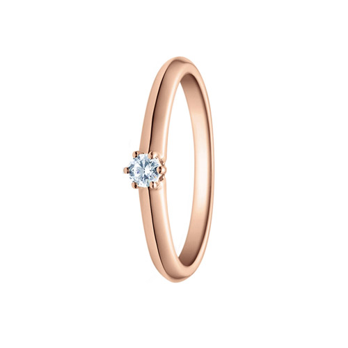 Verlobungsring Rubin 18TZ003 RG 0,10 ct.