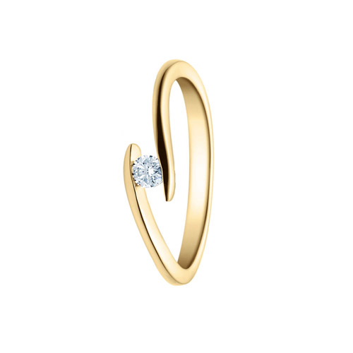 Verlobungsring Rubin 18TZ015 GG 0,10 ct.