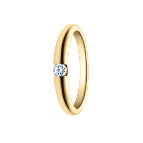 Verlobungsring Rubin 18TZ005 GG 0,10 ct.