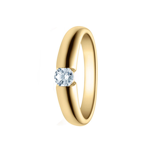 Verlobungsring Rubin 18TZ006 GG 0,25 ct.