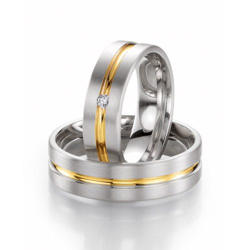 Eheringe „Duo Collection“ 14-TZ30114-060