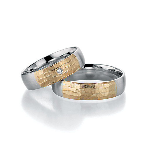 Eheringe „Duo Collection“ 14-TZ30129-055